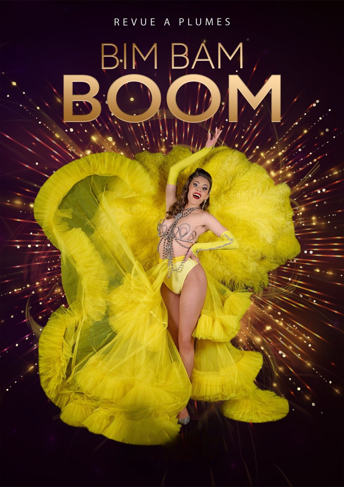 Affiche de la revue Bim Bam Boom