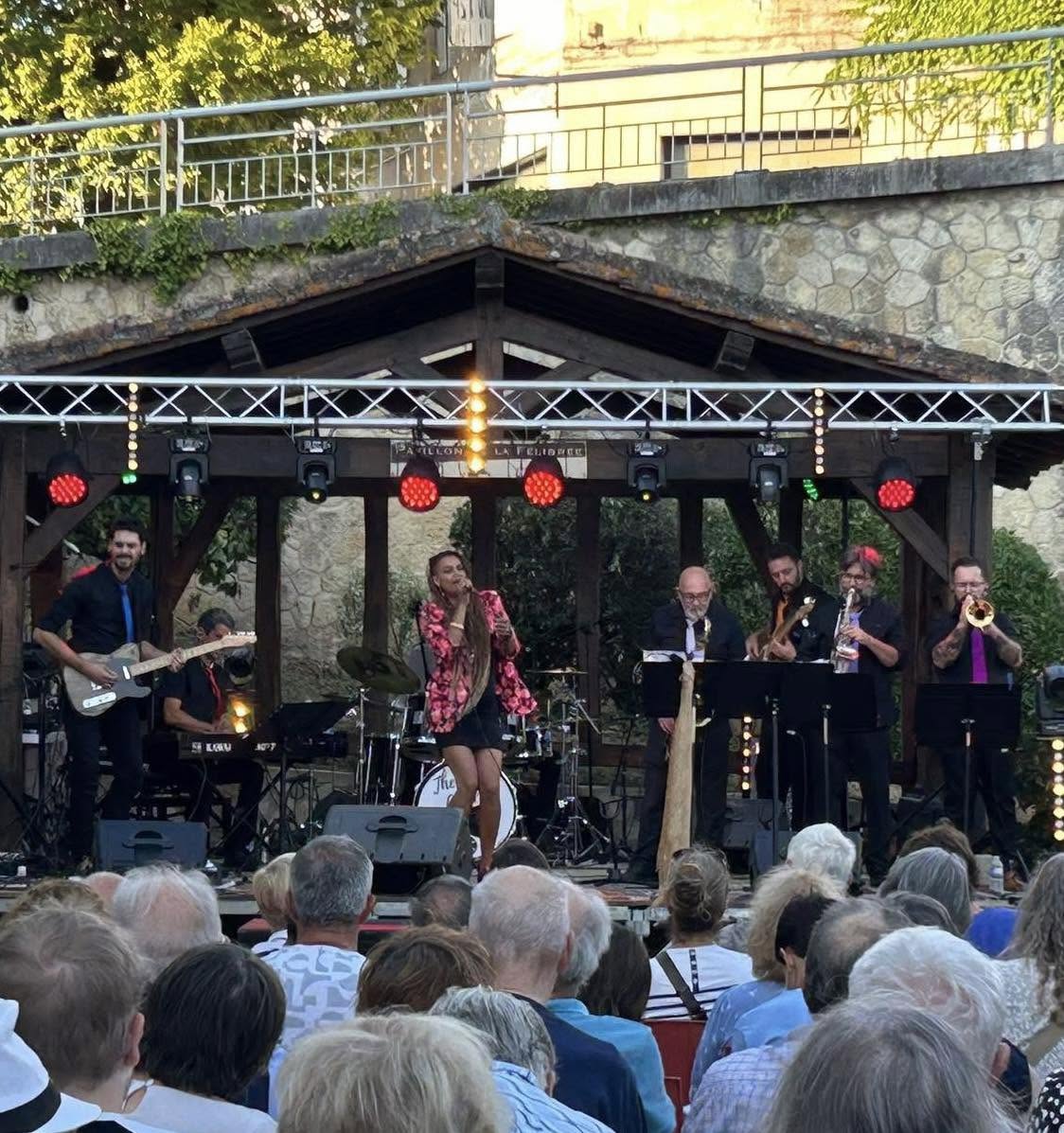 The Fine Allies en concert en extérieur